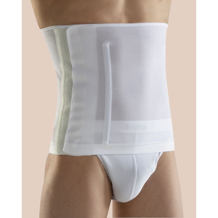 Medical-grade abdominal binder post-operative compression abdominoplasty tummy tuck recovery professional healthcare