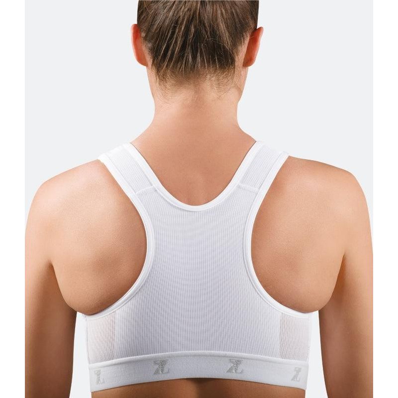 Medical-grade adjustable shoulder straps ZBra post-operative breast surgery compression recovery professional care