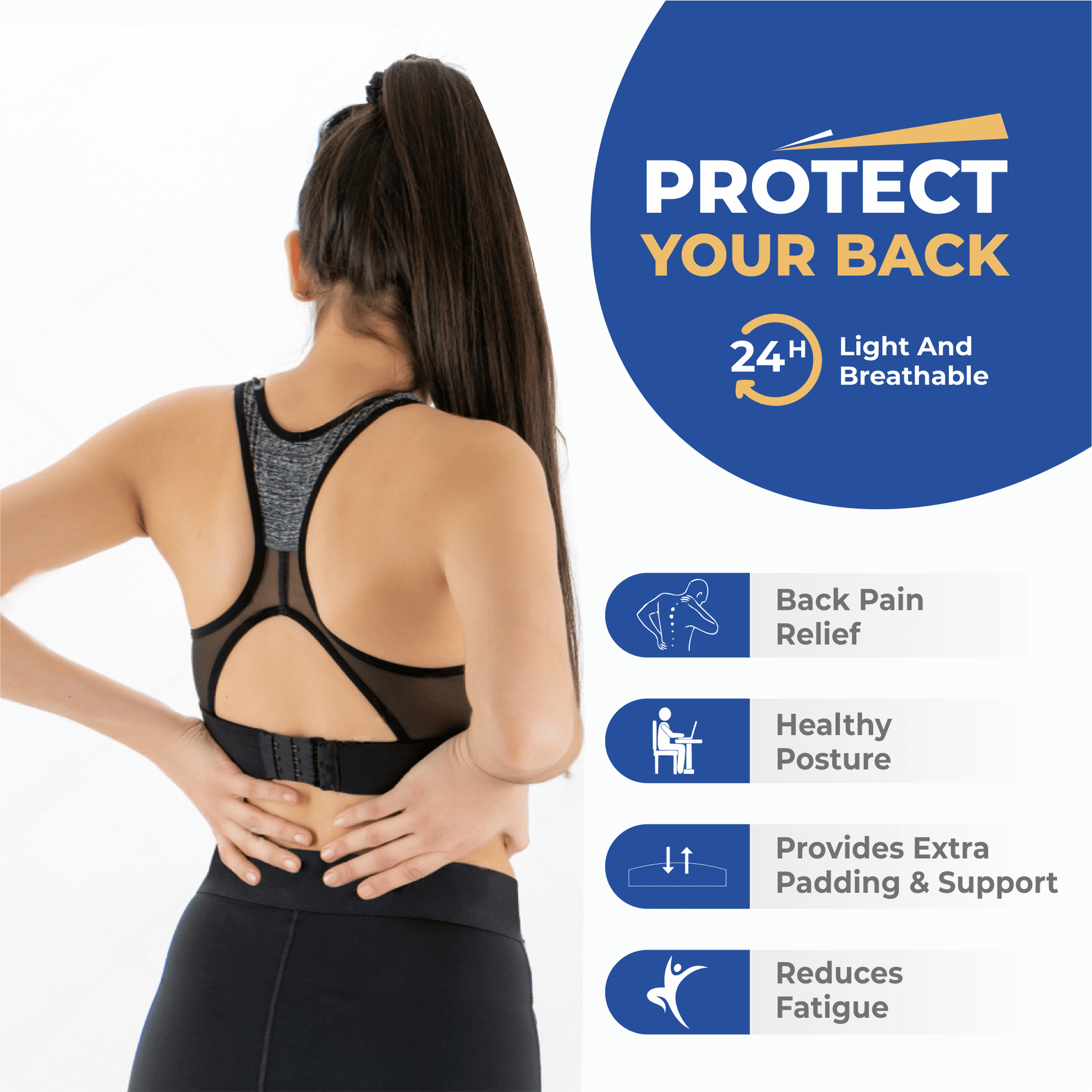 Medical-grade BBL back support cushion wholesale case 30 post-operative recovery Brazilian butt lift professional