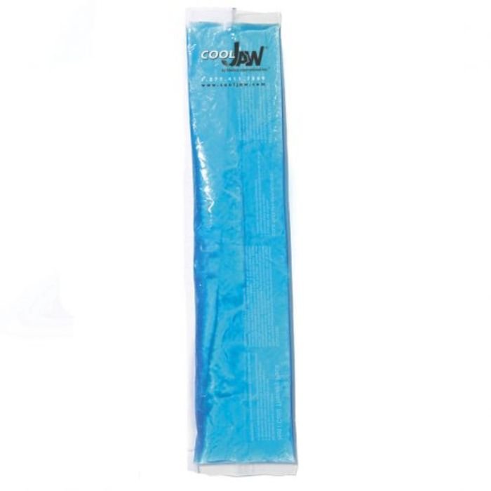 Medical-grade Cool Jaw hot cold therapy long gel pack post-operative facial surgery recovery professional care