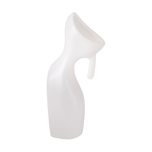 Medical-grade female urinary bottle 1000cc translucent post-operative recovery professional mobility support