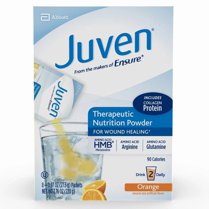 Medical-grade Juven therapeutic nutrition drink mix powder 8 count post-operative recovery professional supplement