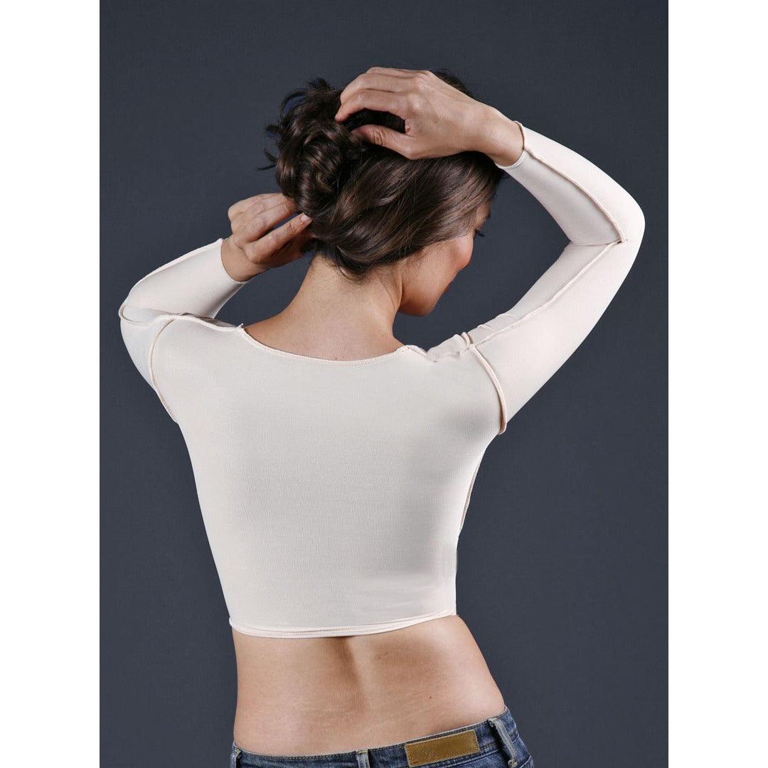 Medical-grade arm compression vest shapewear post-operative recovery garment professional surgical support