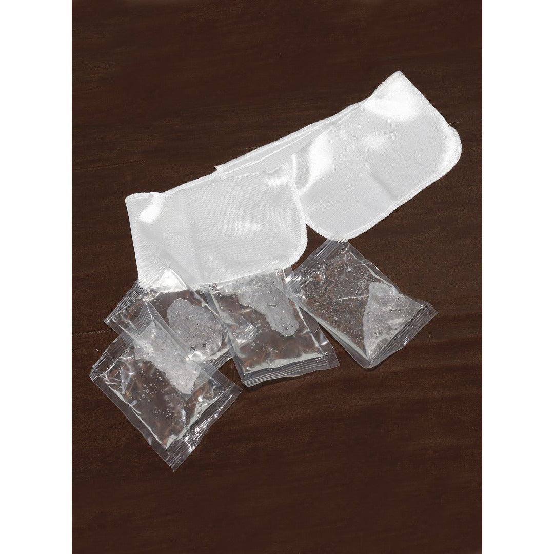 Medical-grade blepharoplasty eye mask 4 gel packs post-operative recovery garment professional eyelid surgery