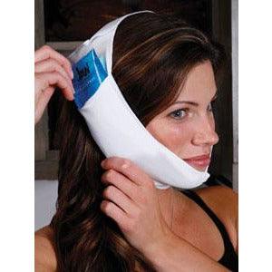 Medical-grade compression strap with adjustable closure detail
Hot cold gel pack insertion pockets for pain relief
Soft stretch fabric compression strap for post-op support