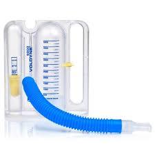 Medical-grade incentive spirometer post-operative breathing exercise device professional respiratory recovery