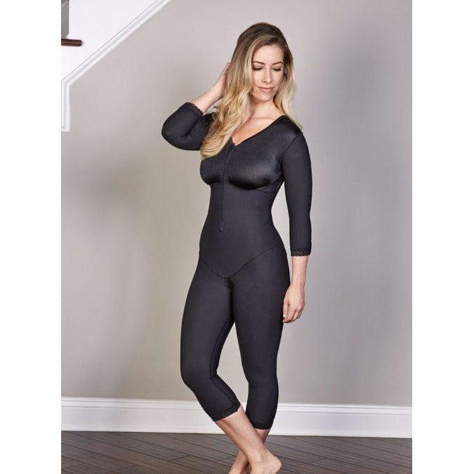 Medical-grade Sculptures Brazilian above-knee body shaper hip relief post-operative compression recovery garment