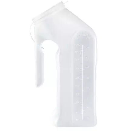 CAREX Male Urinary Bottle w/Lid (Wholesale) Case of 48 - NY Cosmetic Surgery Supplies