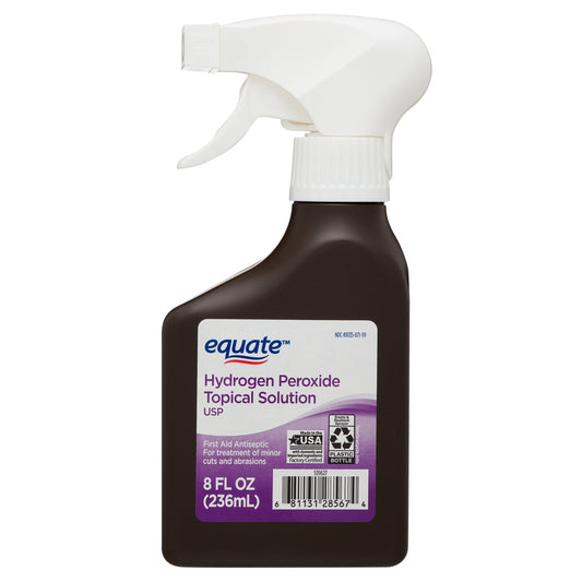 Medical-grade hydrogen peroxide 3% post-operative wound care antiseptic solution professional surgical cleaning