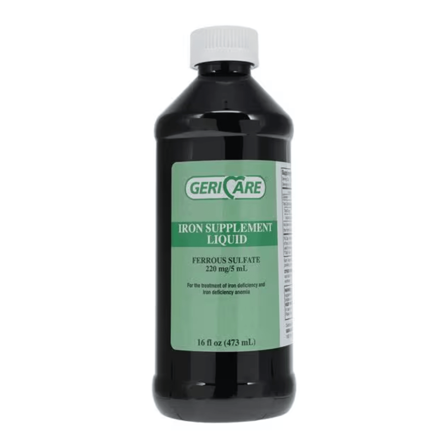 Iron Liquid Ferrous Sulfate 16oz