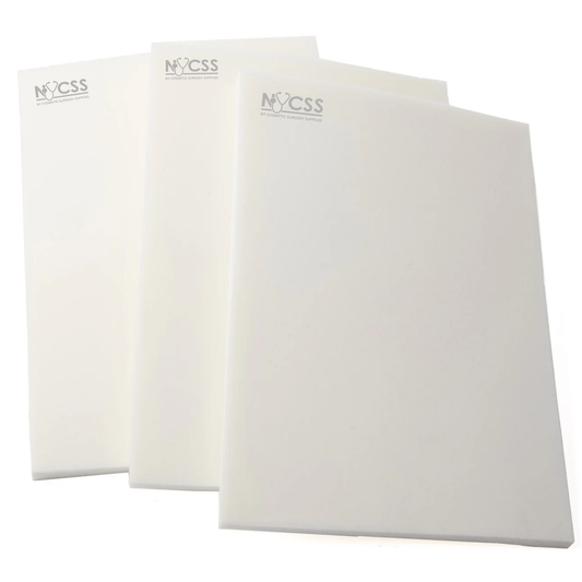 Medical-grade lipo foam pads 8x11 inch post-operative compression support for liposuction recovery